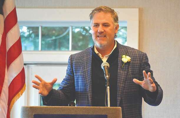 Former Wareham slugger Lance Berkman’s speech included the tale about how he and his teammates sank his host dad’s boat motor in a lake.